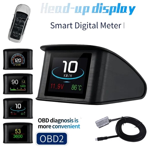 Smart obd2 hud display for - obd2,