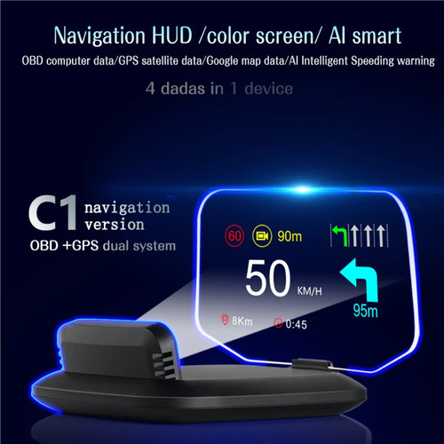 Car obd2 head display - car, up