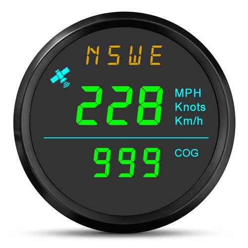 52mm waterproof digital gps - 52mm,