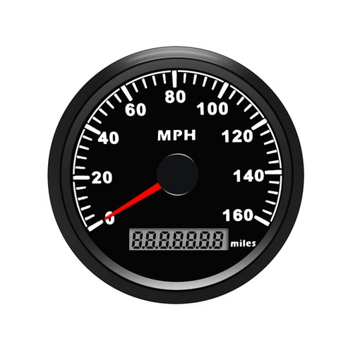 85mm digital gps speedometer - gps,