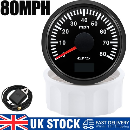52mm black gps speedometer - 52mm,