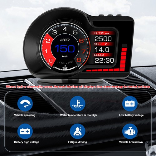 Obd2 head car hud - .obd2, up