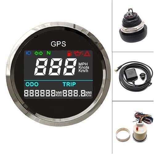 52mm digital gps speedometer - gps,