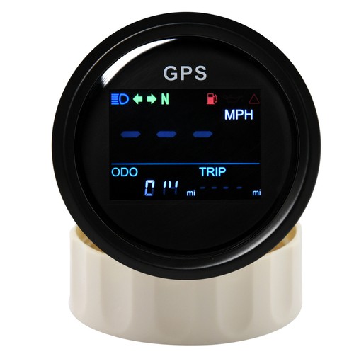 52mm gps speedometer gauge mph - gps,