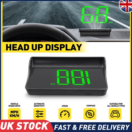Hud head display led gps - head-up,