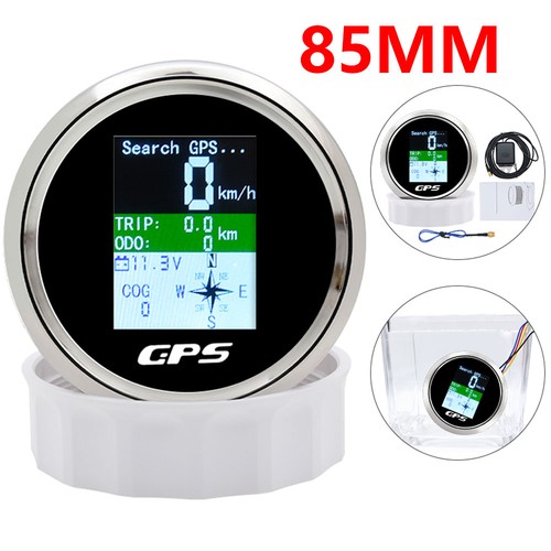 85mm digital gps speedo gauge - digital,